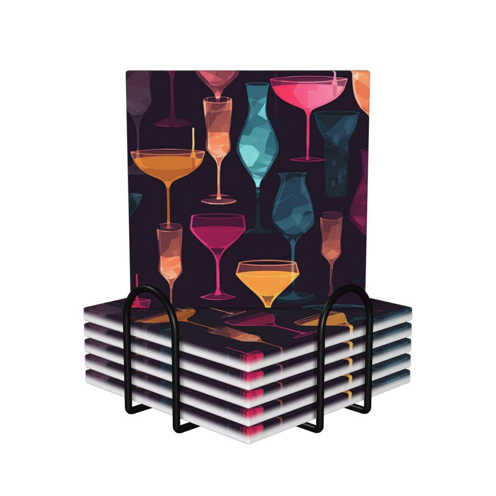 Tapis ronds pour tasse à café idée de cadeaux de pendaison de crémaillère