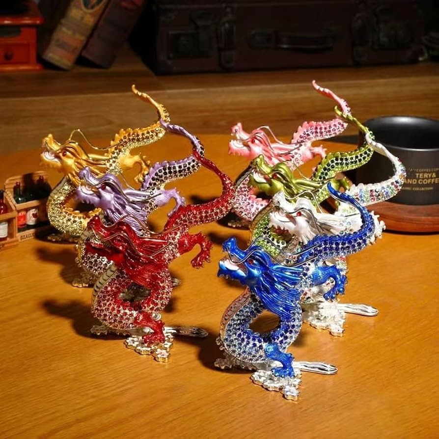 Amazon.co.jp: generic 昇り龍 金運アップ プン プレゼント