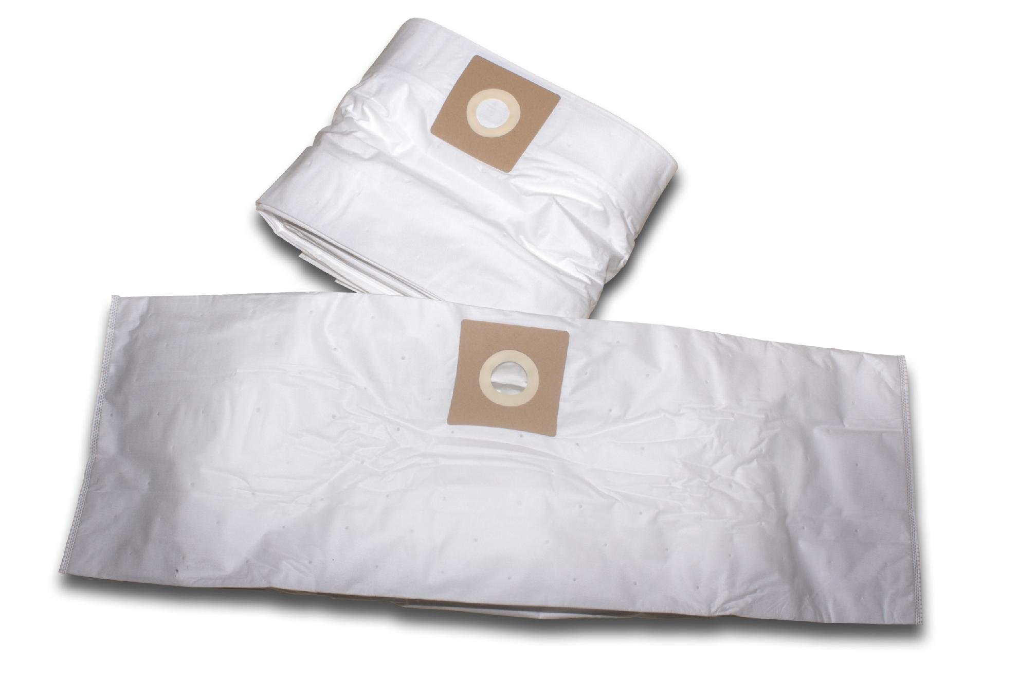 vhbw 10x sacchetto compatibile con Kärcher NT-700, NT-702, NT700, NT702 aspirapolvere - in microfibra, 38cm x 32cm, bianco