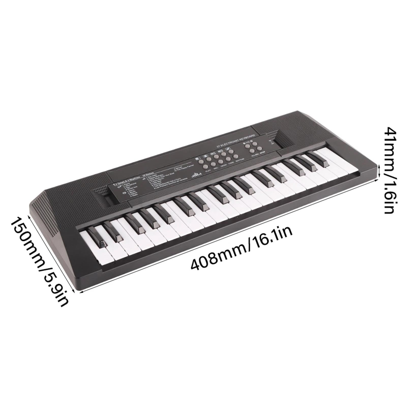 Tastiera Digitale Per Principianti Tastiera Musicale Elettronica A 37 Tasti Tastiera Elettrica Pianoforte Microfono Funzione Di Registrazione
