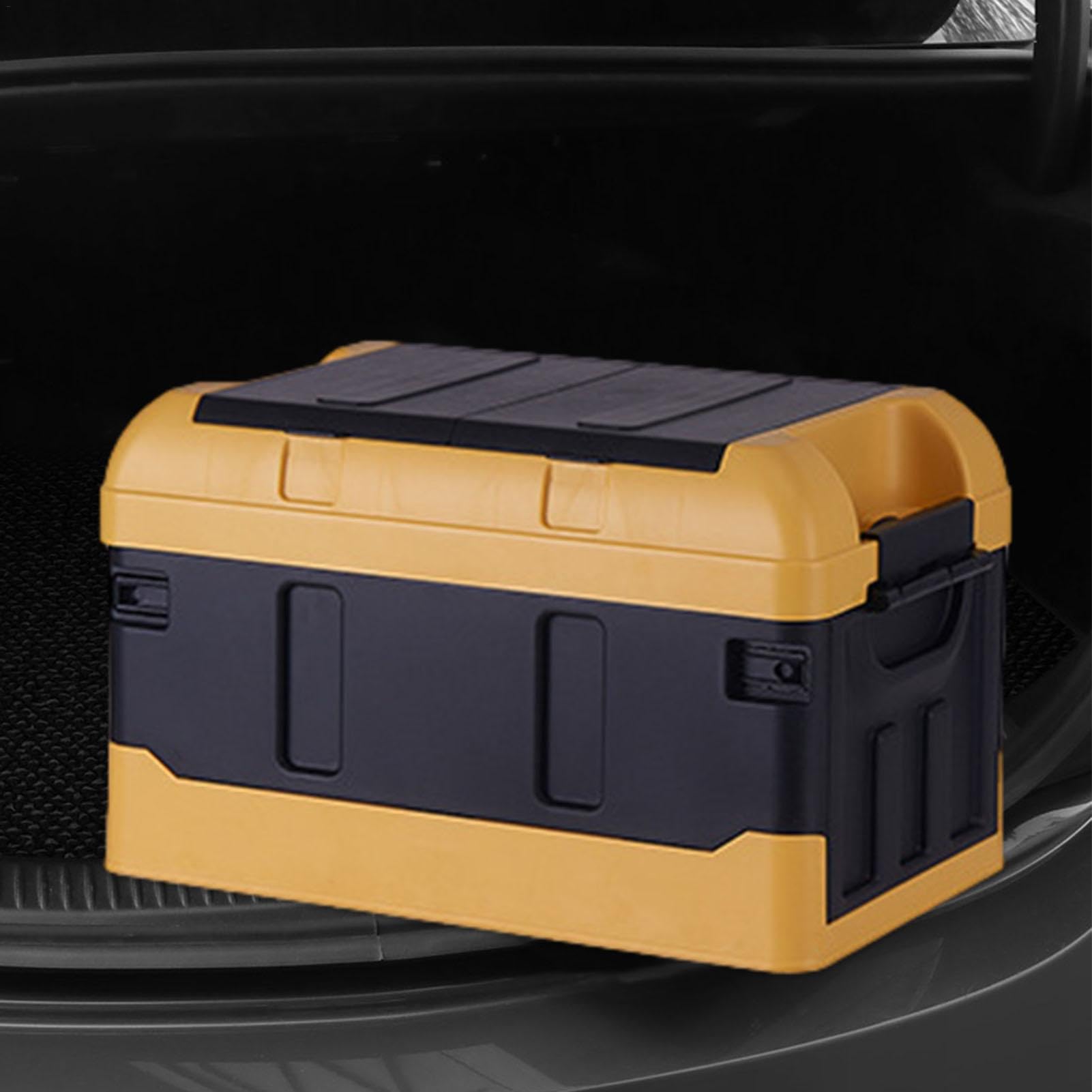 Camping Aufbewahrungsbox - Faltbare Kofferraumbox | Große Kapazität Fallsichere Auto Kofferraum Aufbewahrungsbox Auto Faltbox für Auto und LKW | Fallsichere Auto Kofferraum Aufbewahrungsbox Auto Faltbox für Auto und LKW