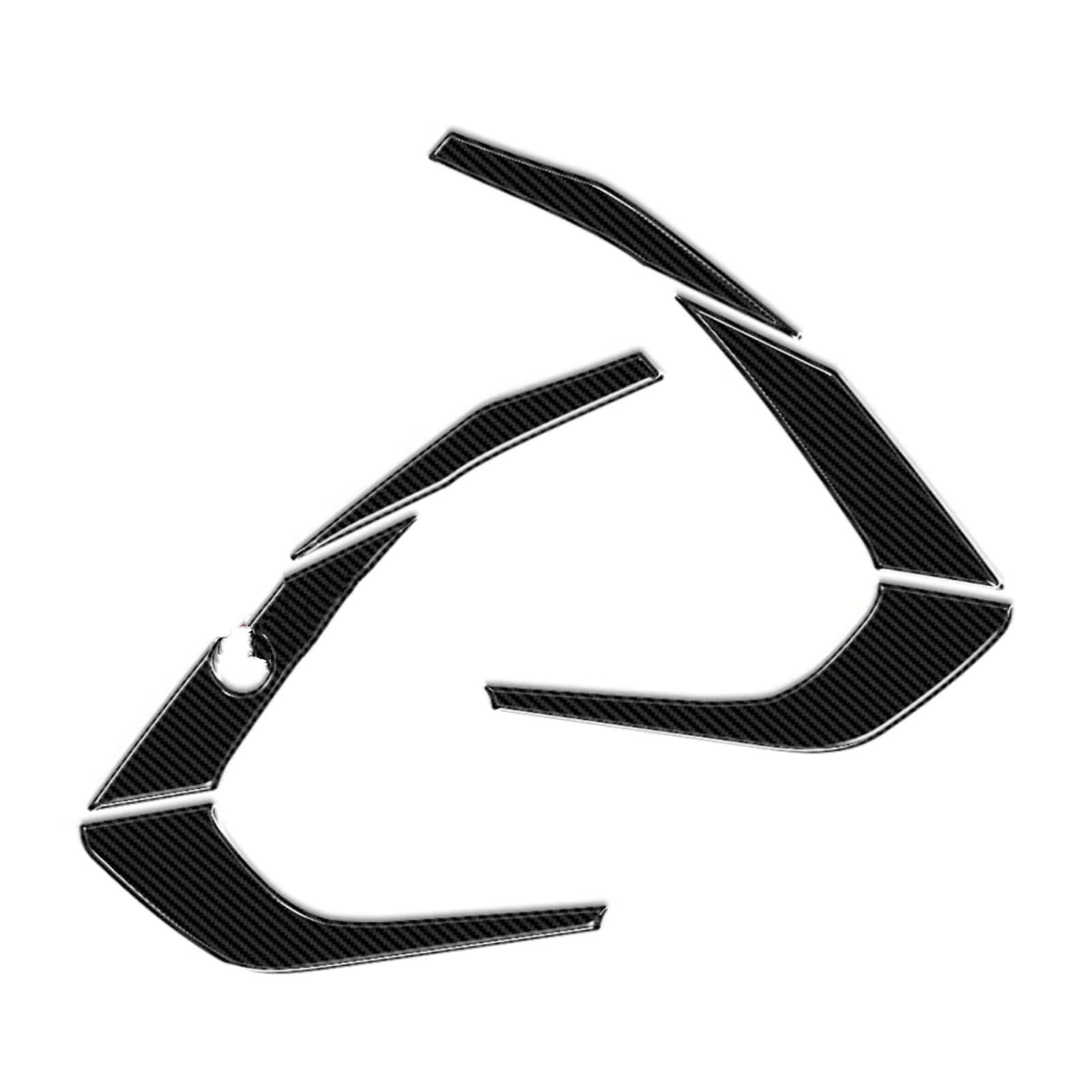 Compatibile Con Per R1300GS Per ADV Per Adventure Per Triple Black Carbon Look 3D Gel Protezione Telaio Moto Adesivo Antigraffio Antiscivolo Serbatoio(Carbon fiber kit)