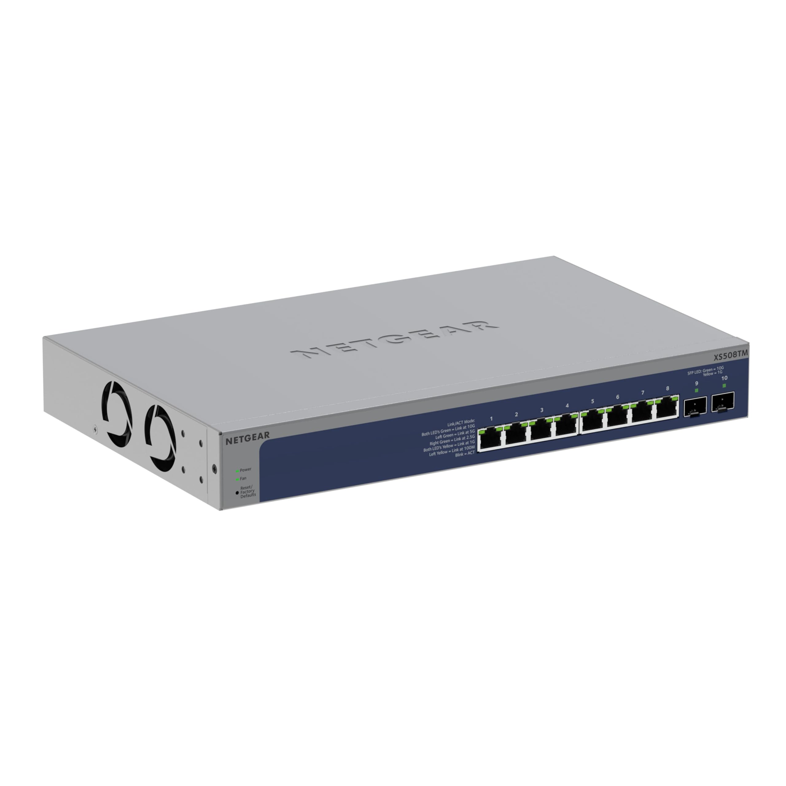 Netgear Grey Xs508tm Managed L2/L3/L4