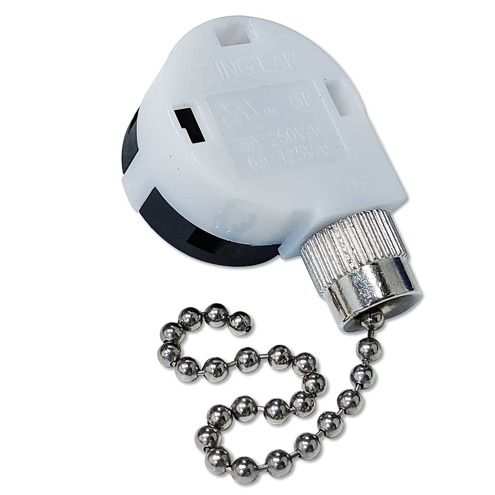 Miayaya Zing Ear ZE-268S2 Pull Chain Switch 3 Speed 4 Wire 3A