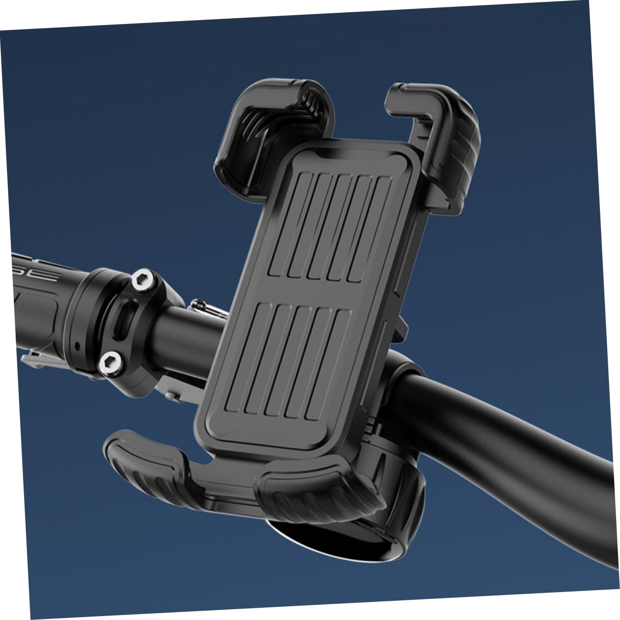 Artibetter 4pièces Support De Téléphone Antichoc Et Antidérapant pour Guidon De Vélo Et Scooter Fixation Universelle pour Smartphones