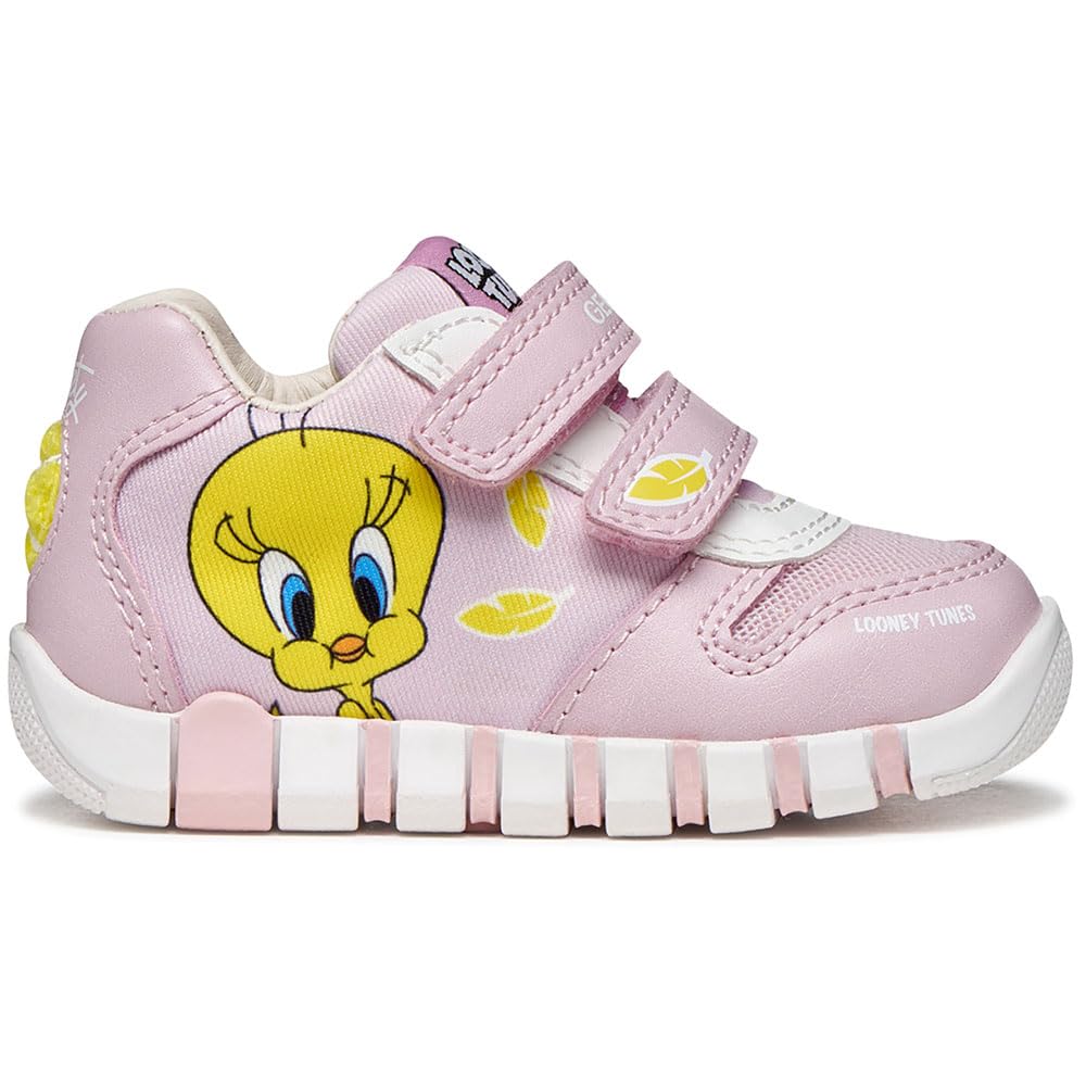 Geox B Iupidoo Lauflernschuhe mit Klettverschluss für Mädchen