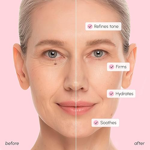 Vista 48 de MAREE Almohadillas de ácido glicólico – Almohadillas de tóner para limpieza facial – Almohadilla exfoliante con aceite de árbol de té, ácido