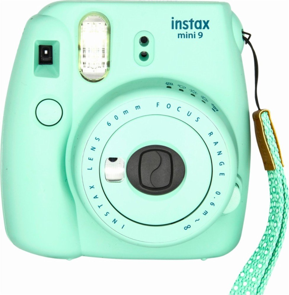 Fujifilm Instax Mini 9 Instant Camera - Mint Green (Renewed)