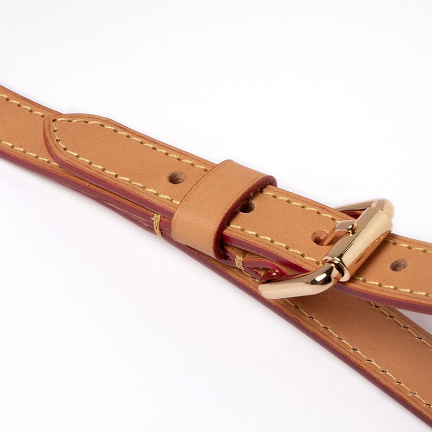 Genuine Leather Purse Strap Replacement for Shoulder Bag, Adjustable Cowhide Leather Handle Bag Straps,Fit for Louis Vuitton