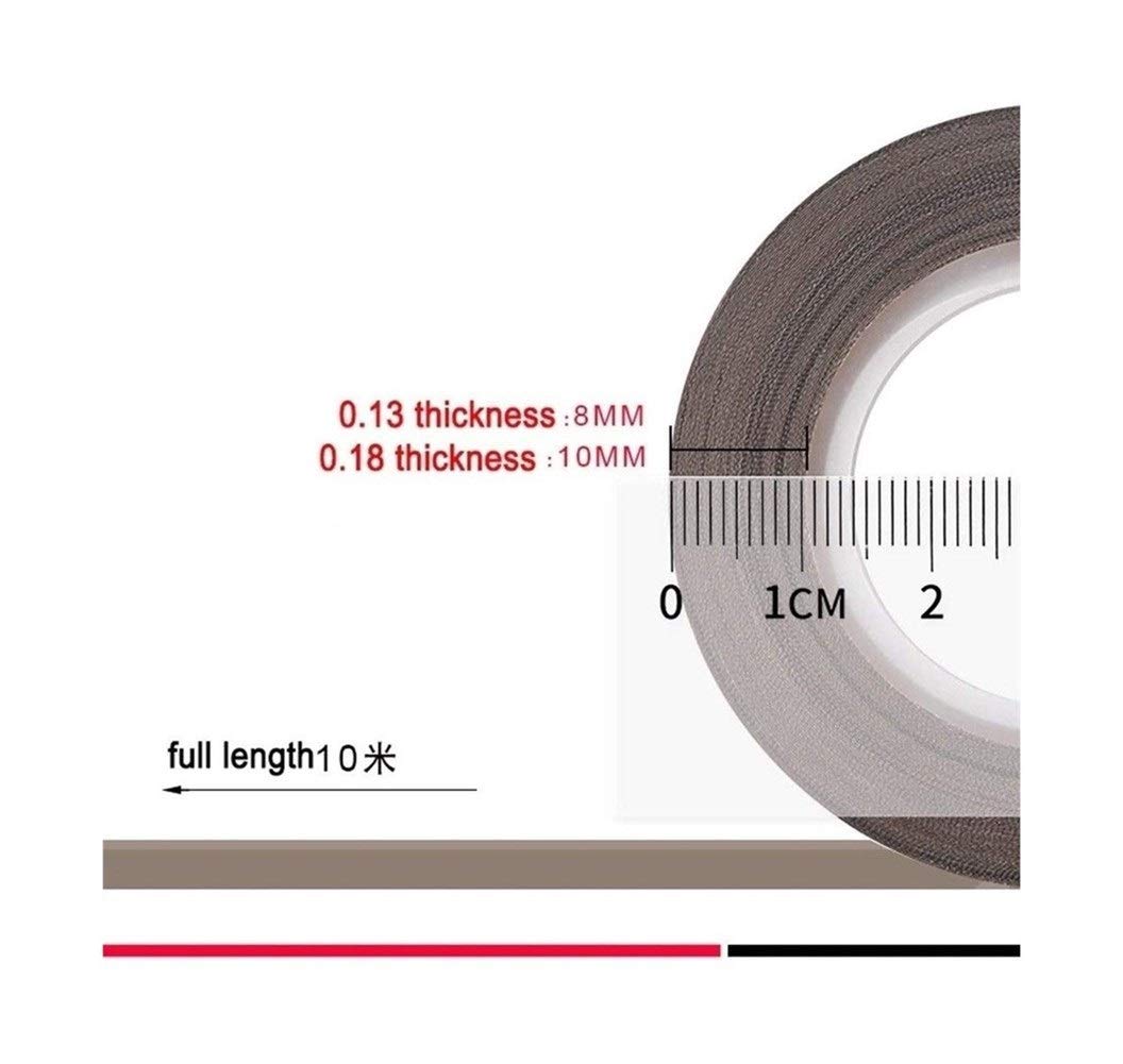 Accesorios Para Herramientas De Bricolaje Cinta De Ptfe Cinta De Teflón Cinta Resistente A Altas Temperaturas Ignífuga Y Aislante Del Calor Para Máquinas Selladoras Al V,0.13-25mm widex10m long