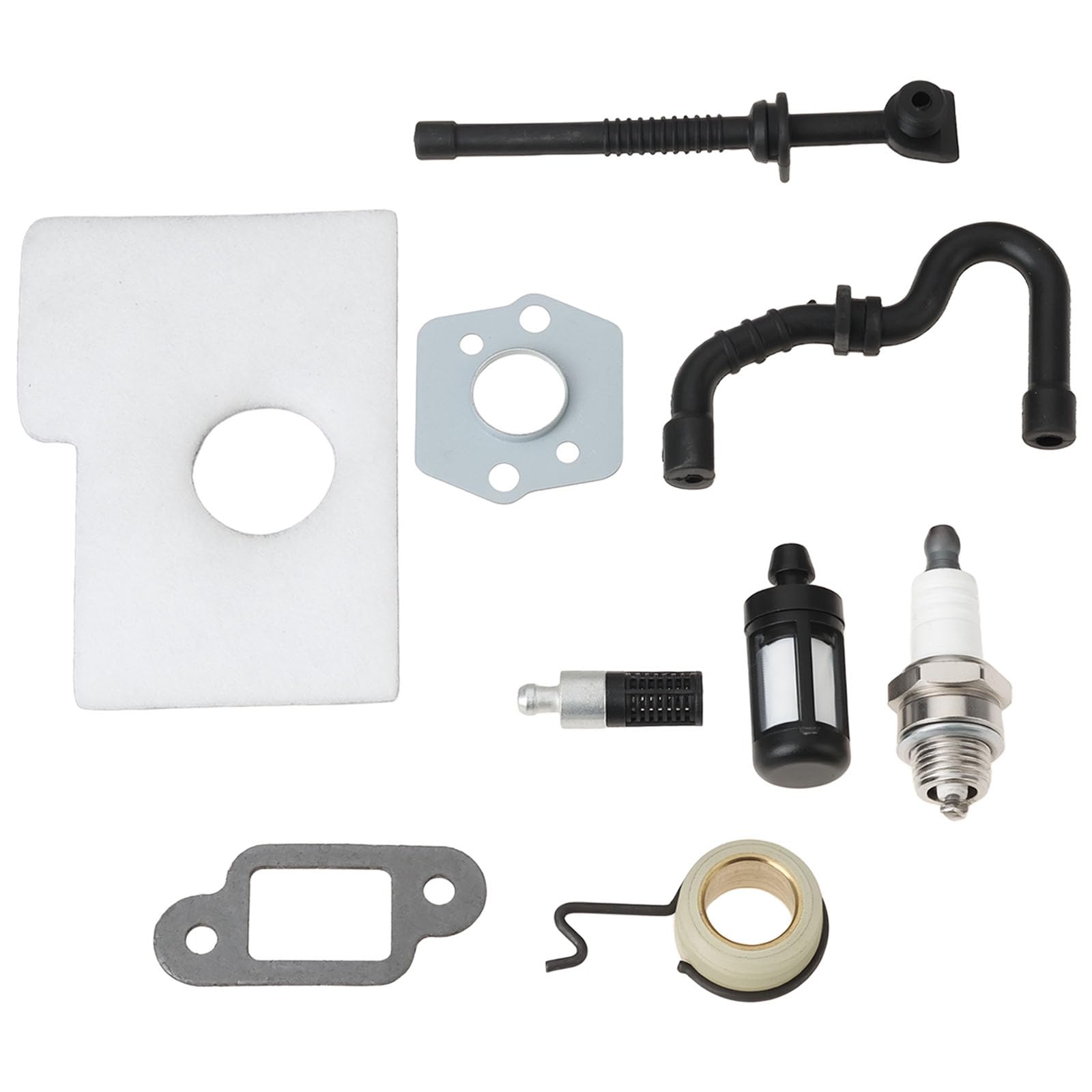 Sg Store Chainsaw Service Kit Spark Plug Filters Pipes Gaskets Worm Gear Compatible With Stihl 017 018 Ms170 Ms180