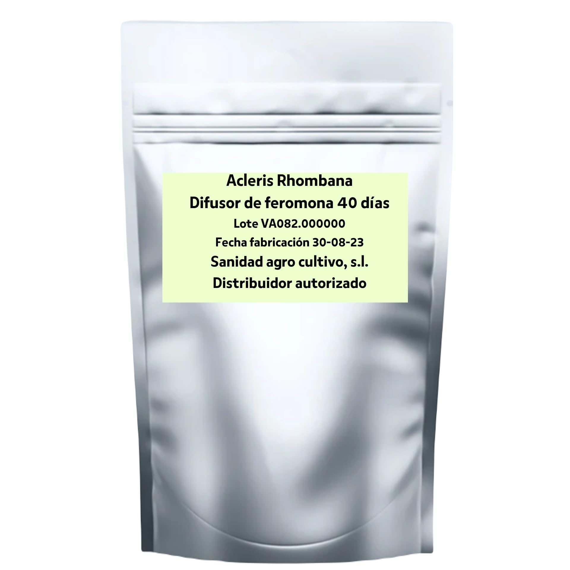 Bricoloco Set mit 2 Klebefallen mit 2 Pheromon-Diffusoren als Anti-Schädlingsbekämpfung für Obstmotte Acleris Rhombana greift Obst, Beeren, Tomaten an.