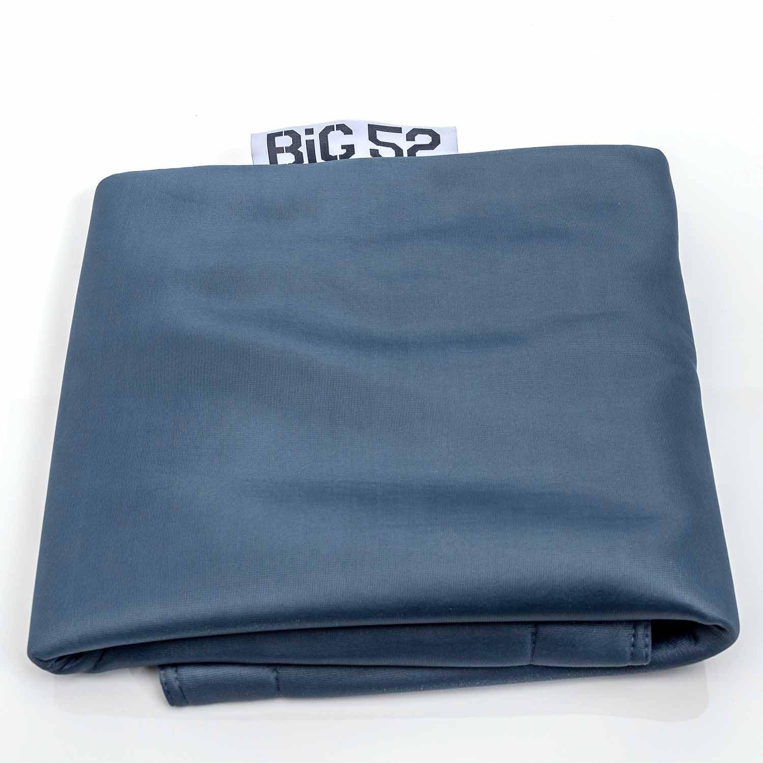 LIVEDECO - Housse Vide Pouf Géant XXL, Flottant pour Piscine, Gris Anthracite Pool BiG52