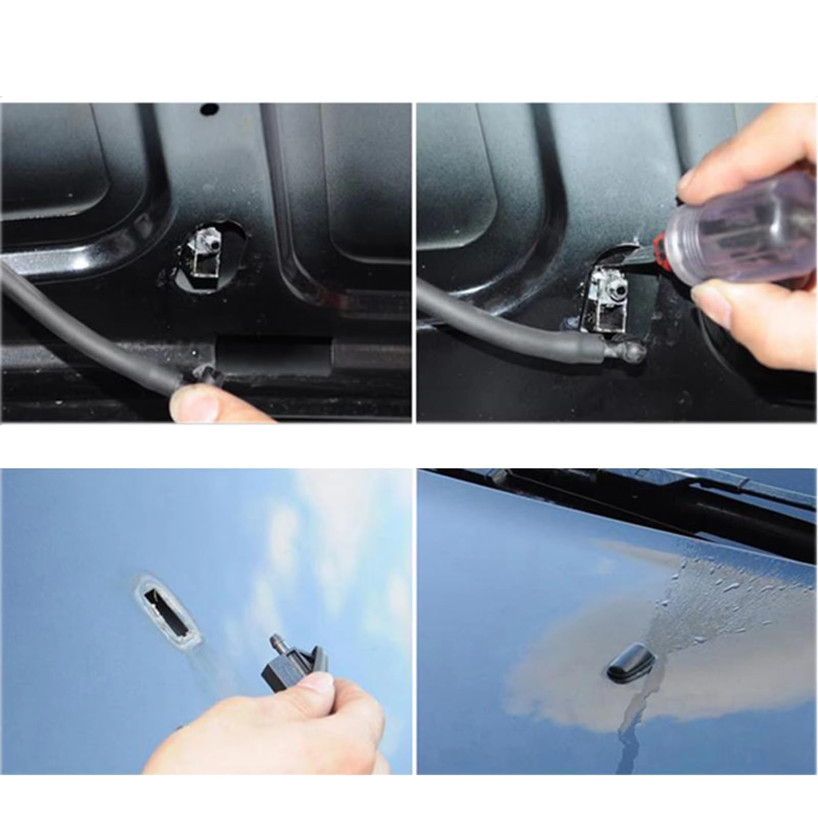 Auto Spruzzatura Lavavetri Ugello lavavetri tergicristallo anteriore per Focus 2 2004-2011 1708176
