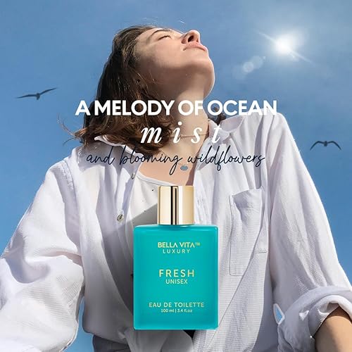Miniatura 3 de BellaVita Luxury Fresh - Eau de Toilette unisex (3.4 onzas líquidas), fragancias de larga duración con bergamota, lavanda, ylang-ylang y almendra
