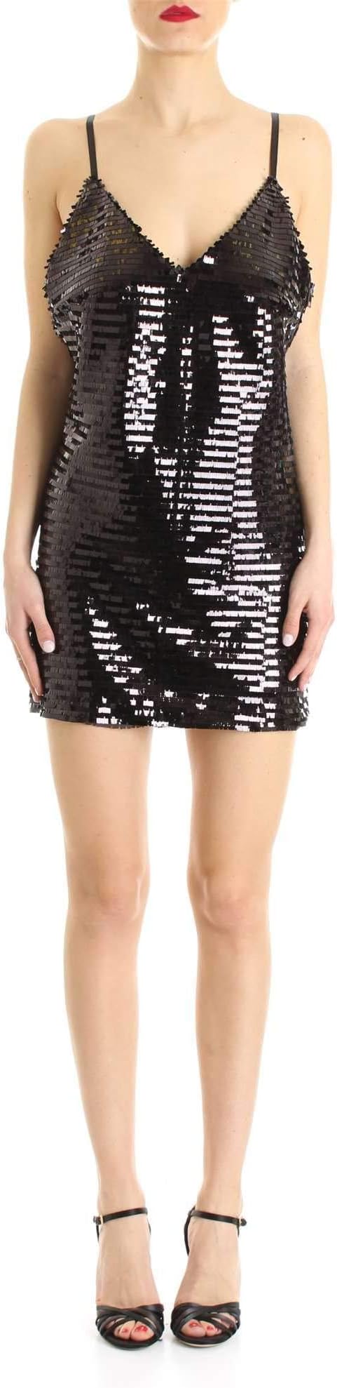 CHIARA FERRAGNI Luxury Fashion Womens CFDR002BLACK Black Dress | Season Outlet
