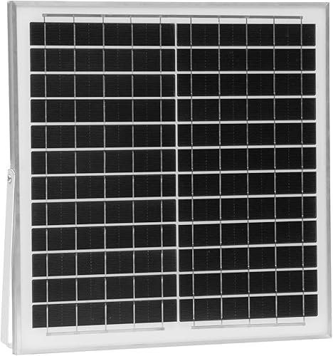 Miniatura 8 de Kit de ventilador de escape alimentado por energía solar, panel solar impermeable de 25 W y ventilador de escape de obturador de 8 pulgadas (con