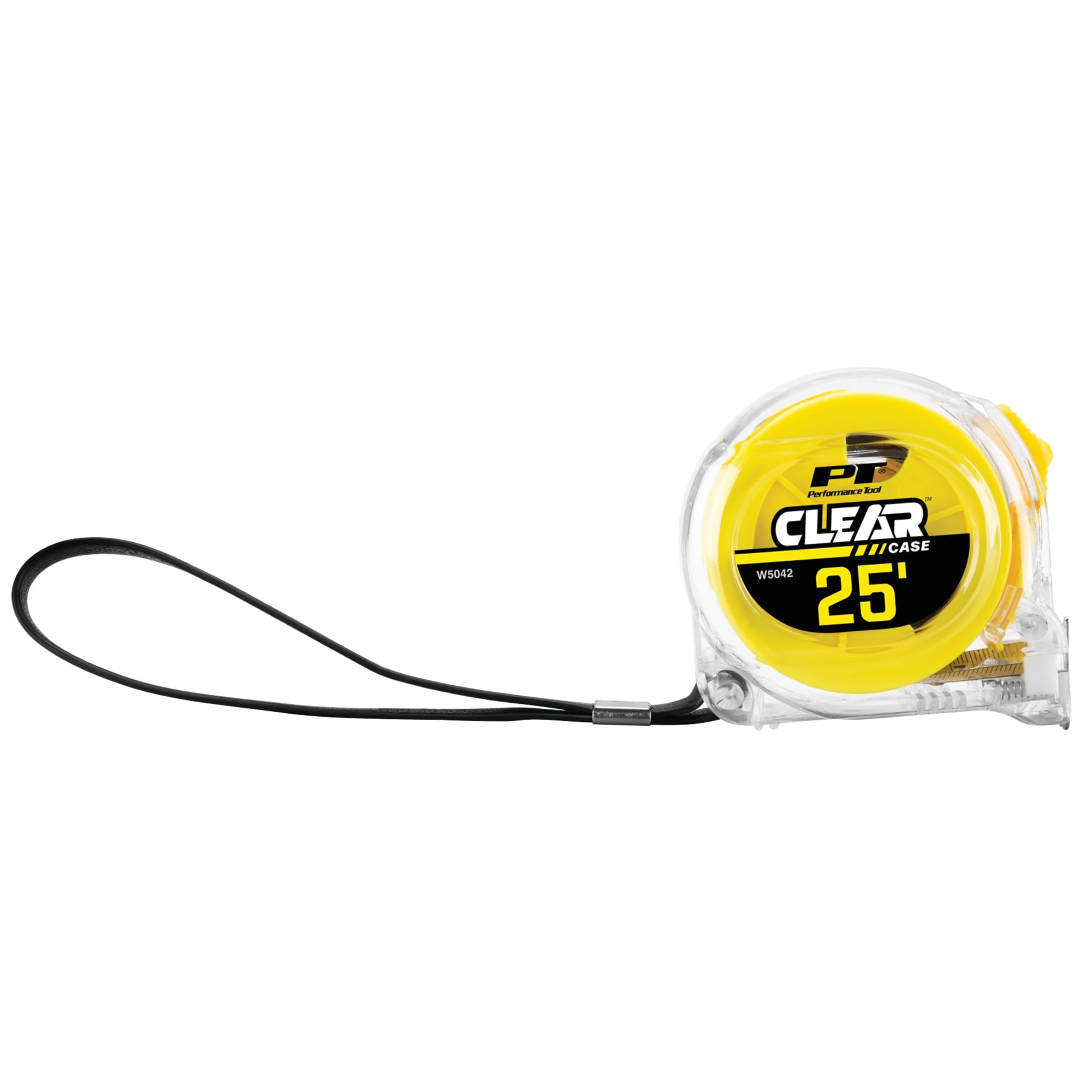 Performance Tool W5042 - Cinta métrica transparente de 7,5 m
