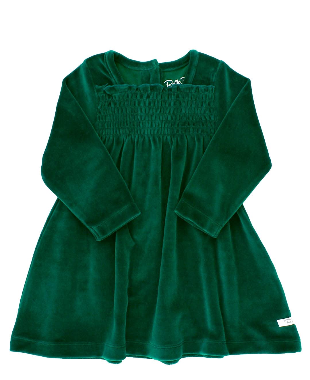 Baby/Toddler Girls Flowy Tiered Button Back Dress