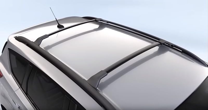 Roof Racks Cross Bars Replacement for 2013-2019 Ford Escape | Bolt to Roof Pre-Set Mounting Points. Luggage Carrier Racks Crossbars Replacement Set