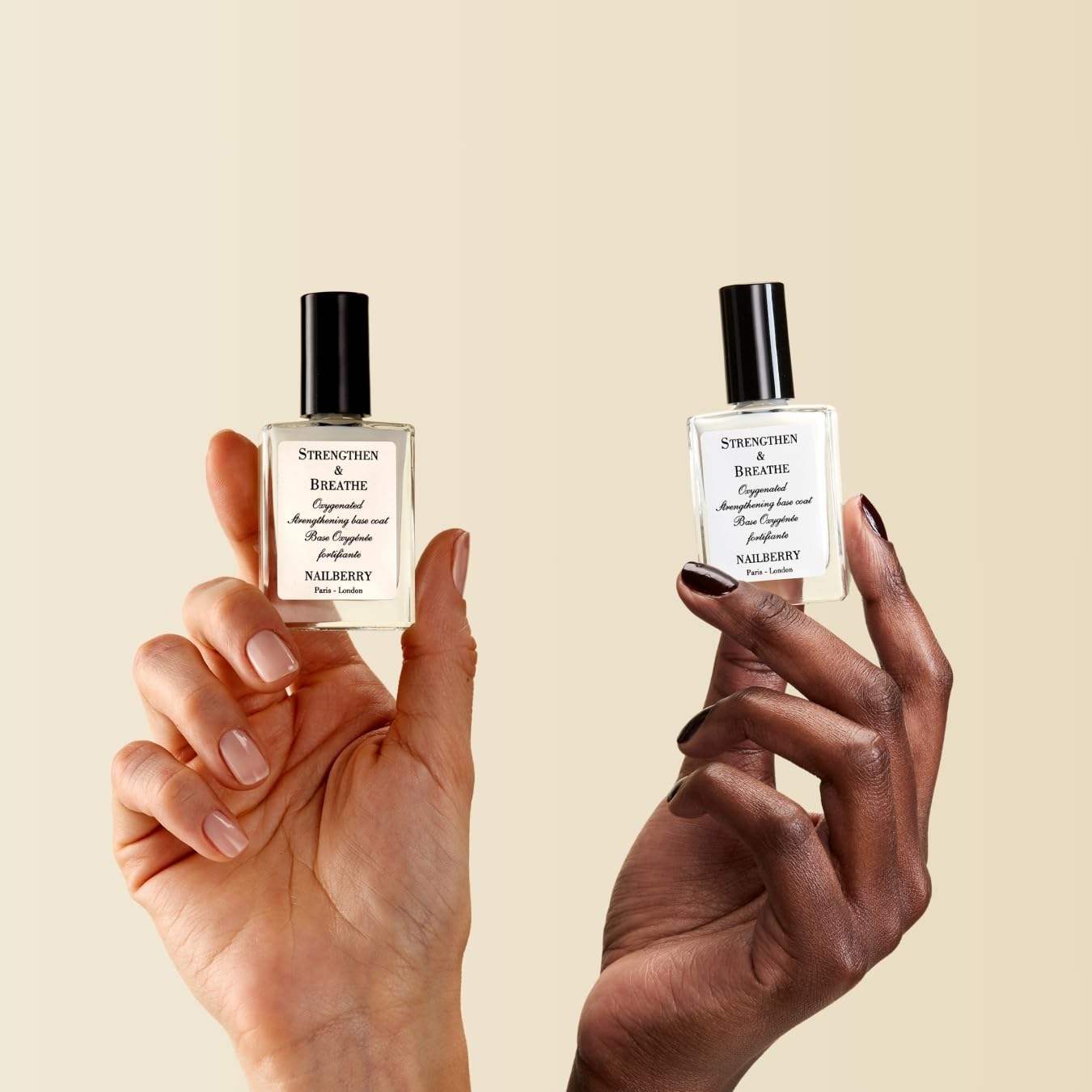 Nailberry Strengthen and Breathe Oxygenated Base Coat and Nail Strengthener 15 ml