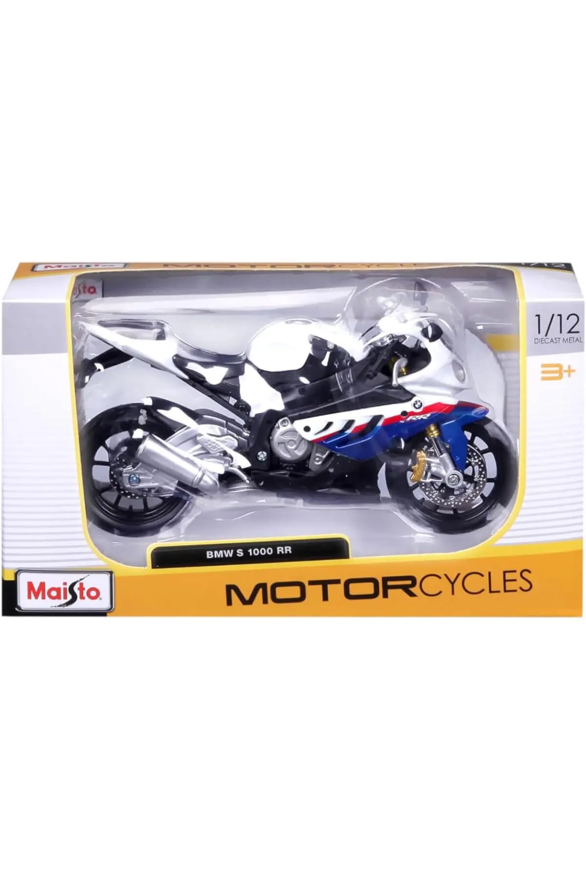 Hot Wheels BMW S 1000 RR 1:12 ÖLÇEK MAİSTO