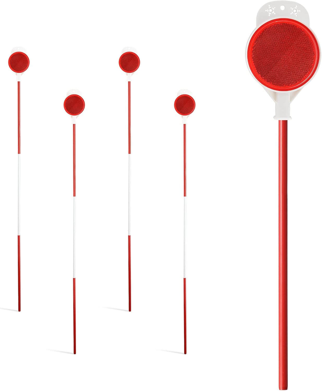 Reflective Driveway Markers 48" Driveway Reflectors On