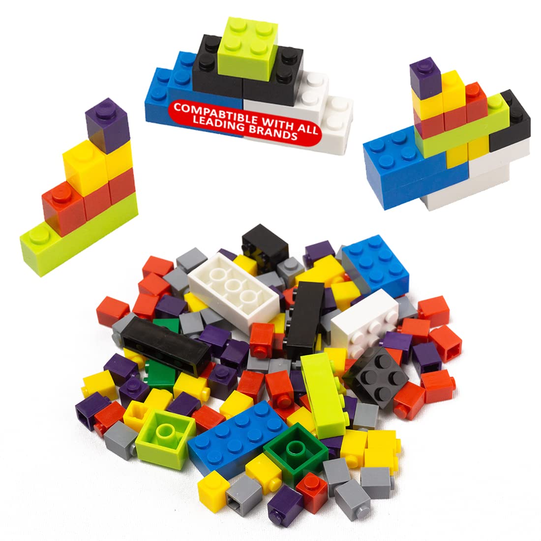 Wembley Building Blocks for Kids Toys for 6 to 10 Years Old Brick Game for Kids Creative Smart Activity Fun Educational Puzzle and Learning Toys - Bis Approved (Multicolor, Bricks - 100Pcs) (B0B4629N7M) Amazon Price History, Amazon Price Tracker