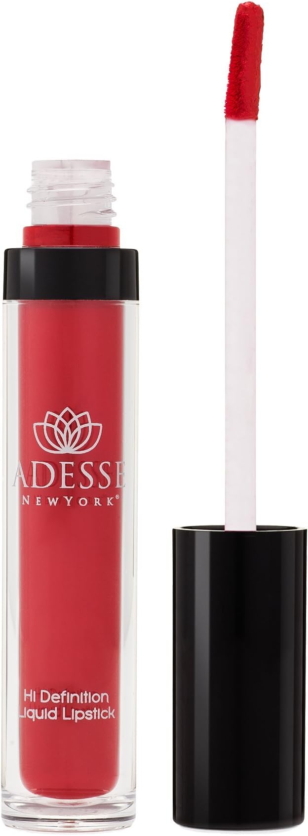 Adesse New York Hi Definition Creamy Liquid Lipstick, Luxurious Long Lasting With Intense Shine, Full Coverage Lipstick, Vegan Cruelty Free, Paraben Free- Code Red 3.0 FL OZ