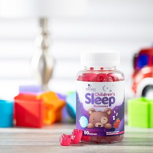 Miniatura 9 de Gomitas para dormir para niños de 2 mg – Gomitas de sueño para niños con melatonina, sin hábito, funciona con ciclo de sueño natural, apoya el sueño