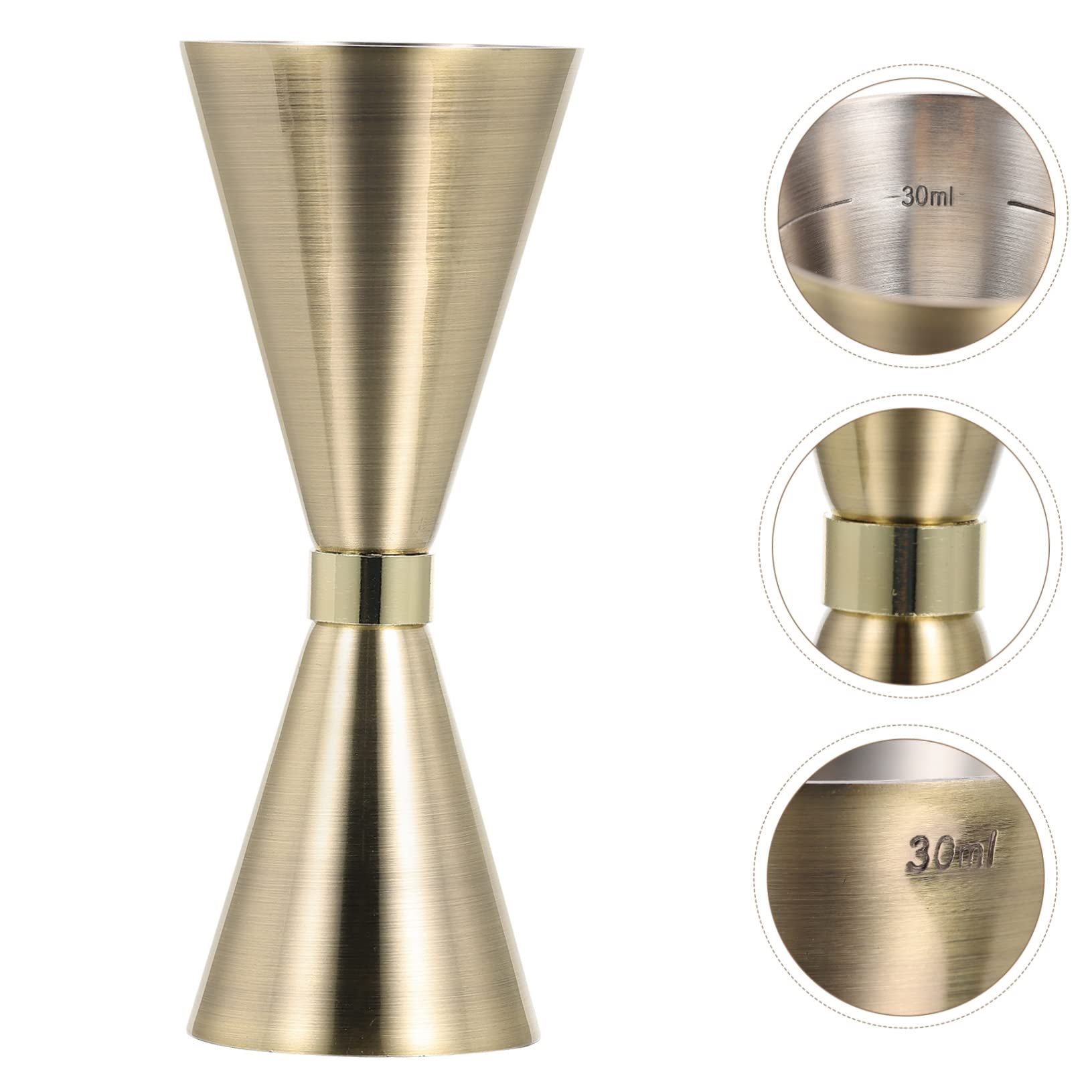 Cabilock 3 Pièces Mesureur De Vin Double Face Jigger Shot Mesure Jigger Mesure Tasse Double Face Cocktail Jigger Vin Tasse À Mesurer Mesurer Jigger Vin Tasse Boisson Tasse À Mesurer Bar