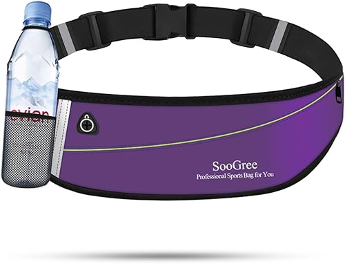 Miniatura 12 de Riñonera para correr para hombres y mujeres, ligera, impermeable, bolsa para correr, bolsa de almacenamiento reflectante nocturna para correr,