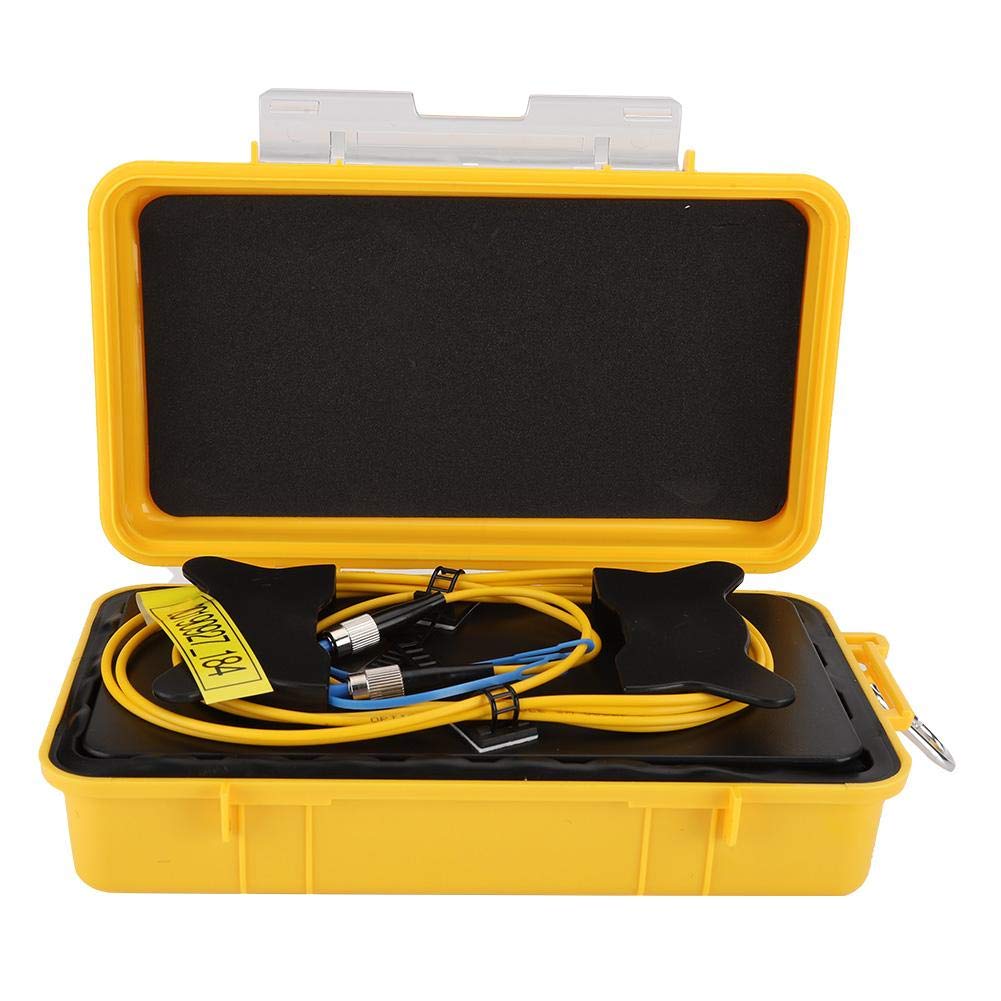 OTDR Launch Cable Box, Optical Time-Domain Reflectometer Launch Cable FC/UPC-FC/UPC 1km Fiber Optic Cable Dead Zone Fiber Ring