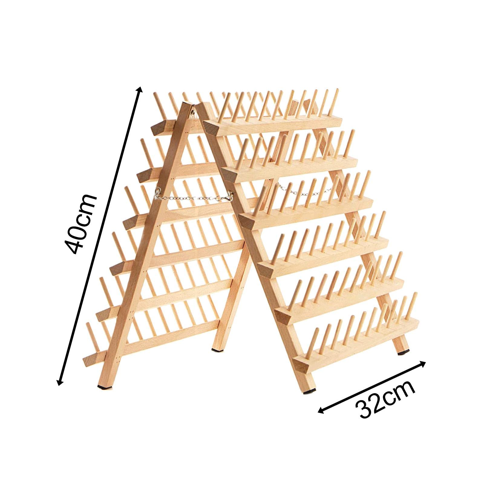 Porte-bobines Pliable pour Broderie, avec Corde pour