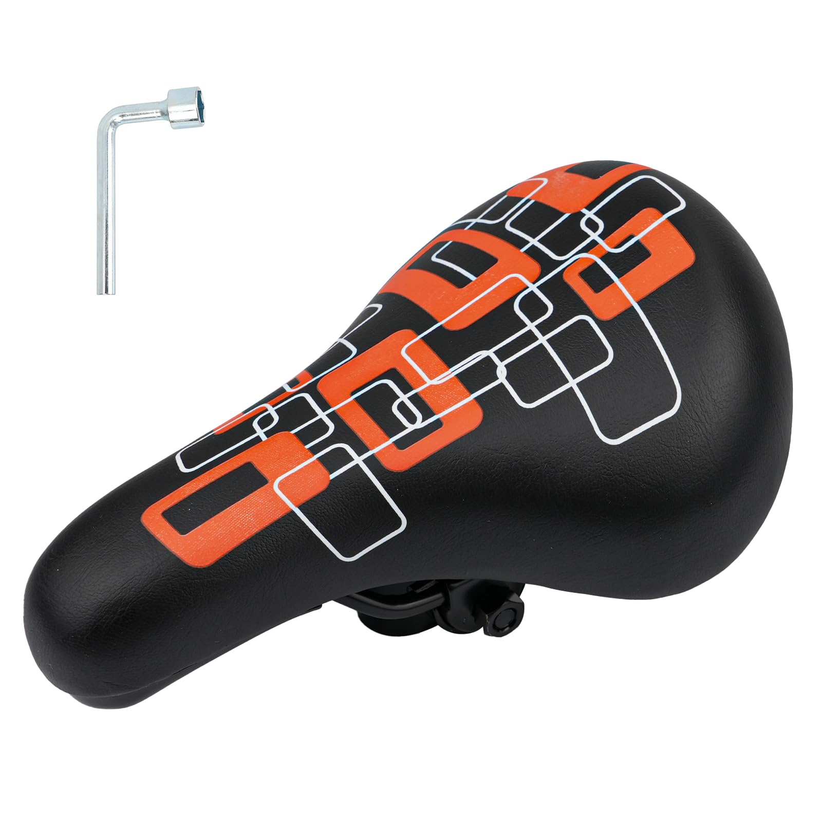 MEGHNA Kleine Fahrradsattel–Extra weicher & wasserdichter Fahrradsitz für Jungen/Mädchen – rutschfeste Polsterung, Breites Fahrradkissen Dual Shock für 12-20Zoll Mountain Bike