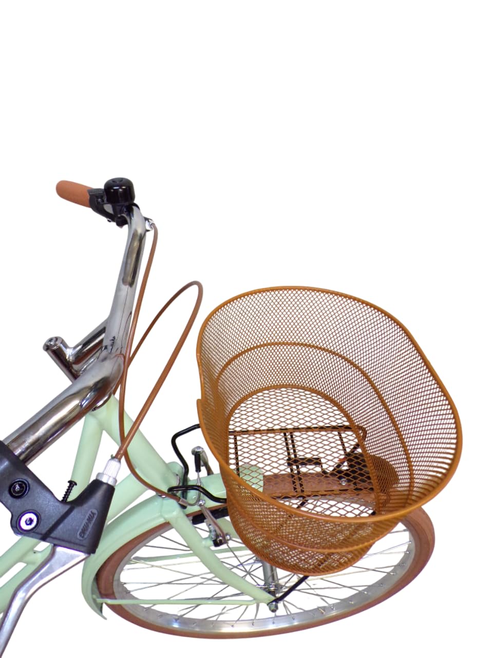 Vélo de ville pour femme, vélo de ville, vélo hollandais, 26", vintage avec panier en acier