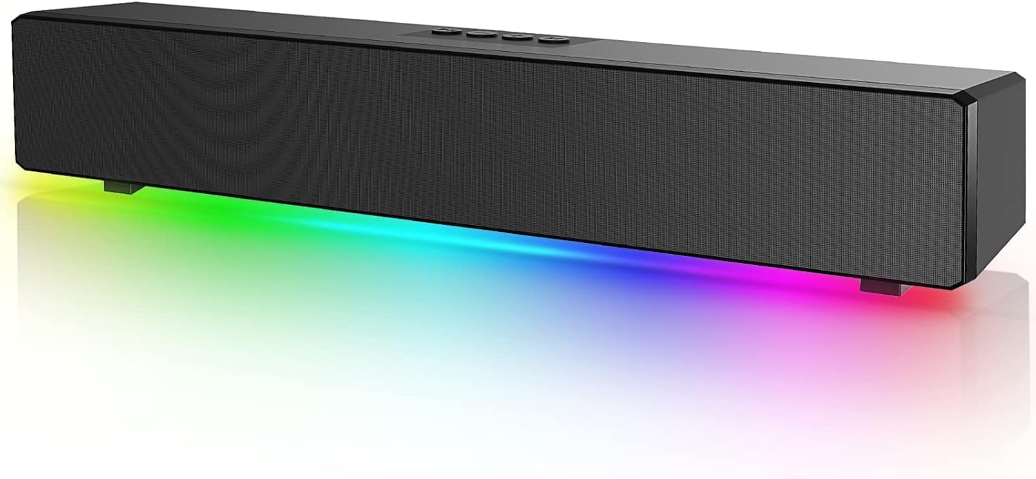 wowspeedStereo Soundbar with RGB