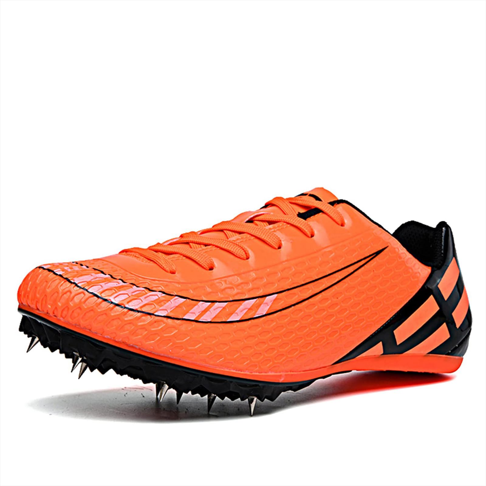 Zapatillas de Atletismo, Zapatillas de Atletismo con Clavos para Sprint y Media Distancia,A,40