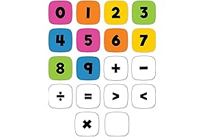 Edu-Clings Silicone Center Numbers and Operations Manipulatives for Grades K-3