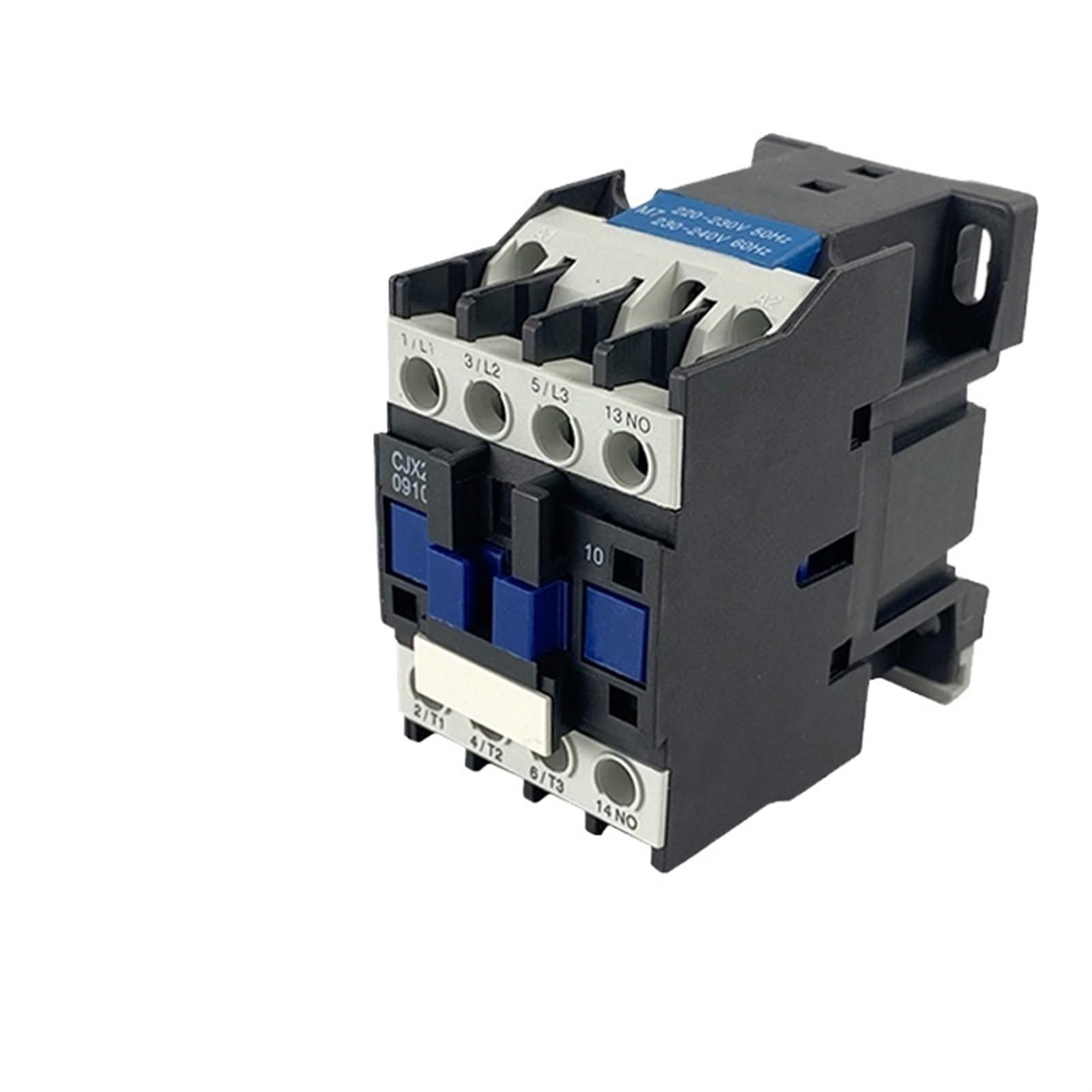 HUUOQIWY CJX2-0910 0901 1NC Coil 9A AC Contactor Motor Control 24V 36V 42V 48V 110V 127V 220V 380V 1Pcs(110V,1NO)
