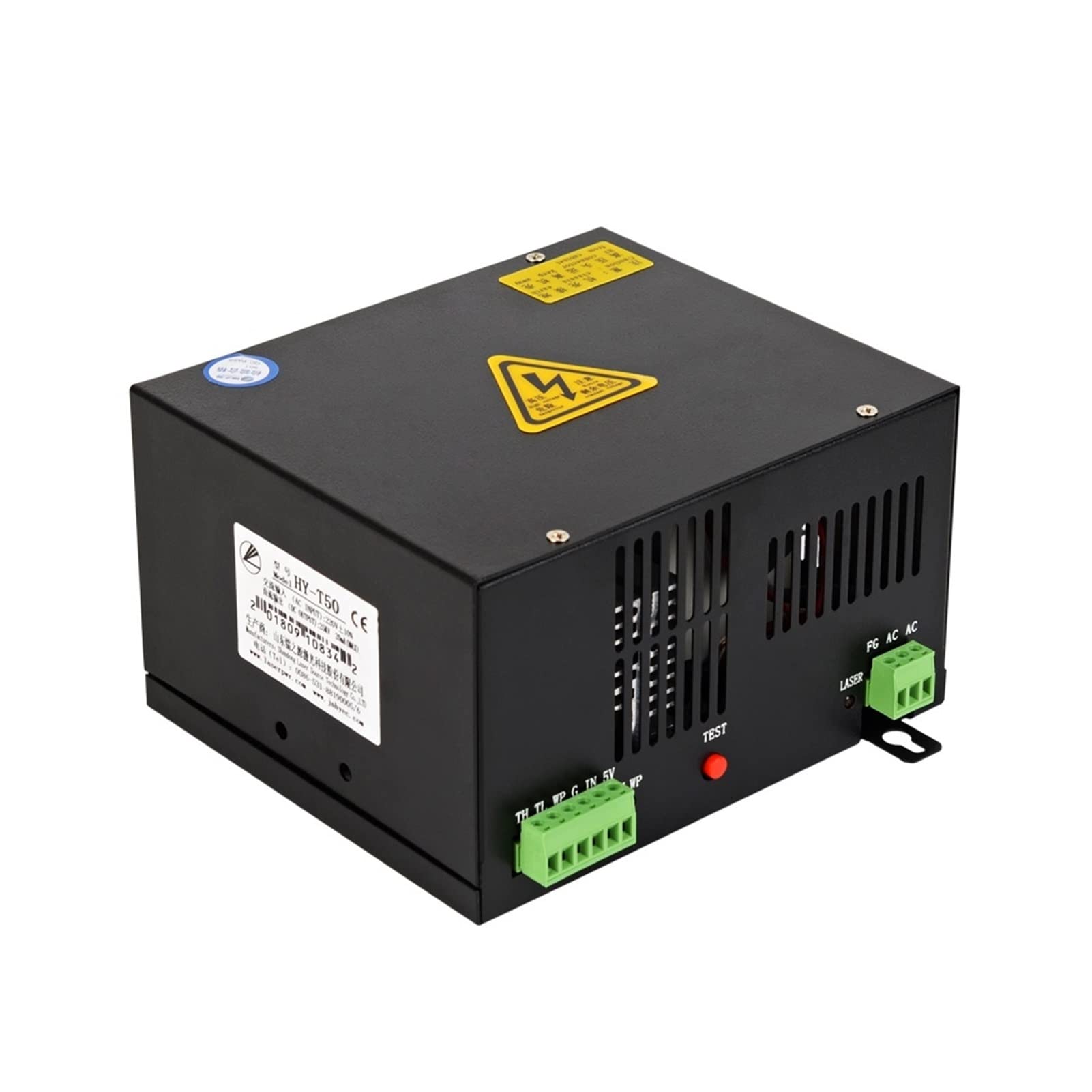 LNHHG HY-T50 Model Co2 Power Supply 50W For Tube 40W/50W