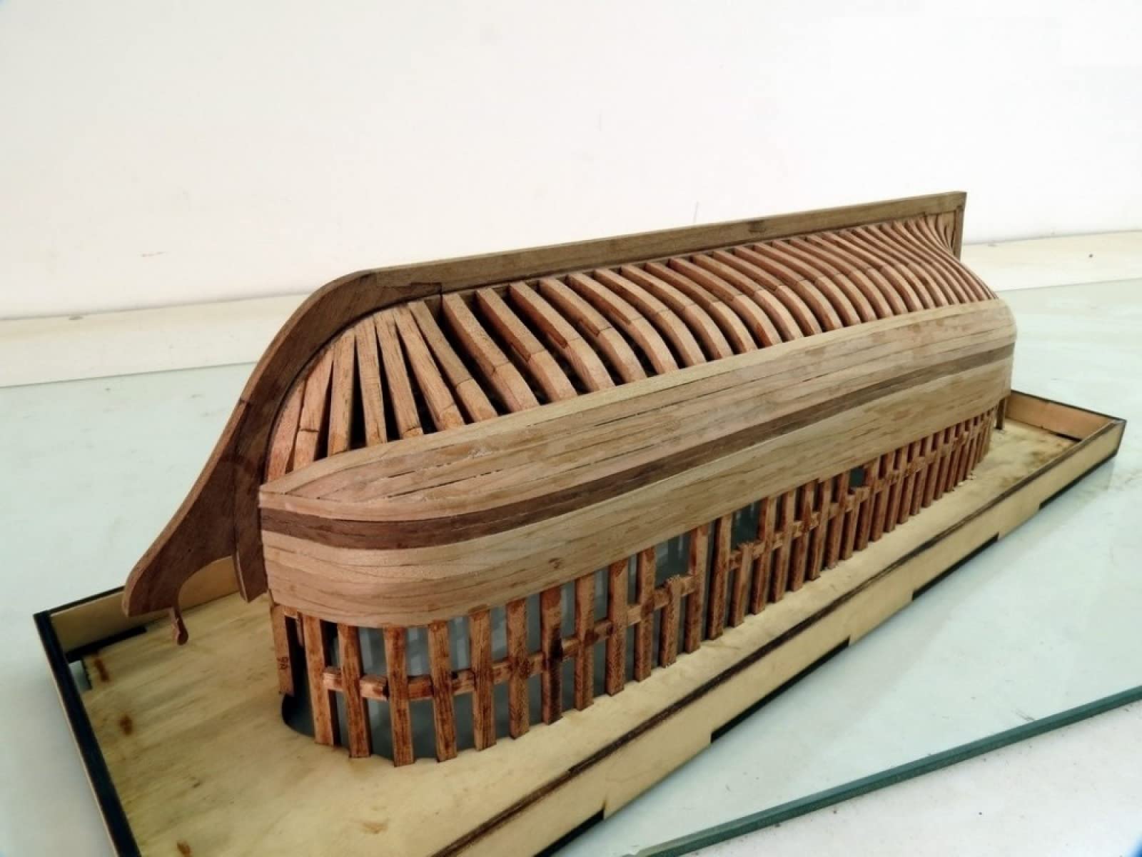 SIourso Schiffsmodell Full Ribs Holzschiffsmodell Im Maßstab 1/50 Hms Halifax 1775 Schiffsmodellbausätze