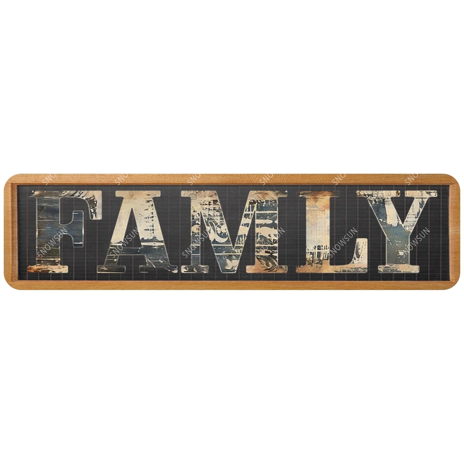 Street Sign Family Funny Metal Signs Aluminum Tin Sign for Home Family Street Yard Bar Cafe Garage Shop 4x16 Inch