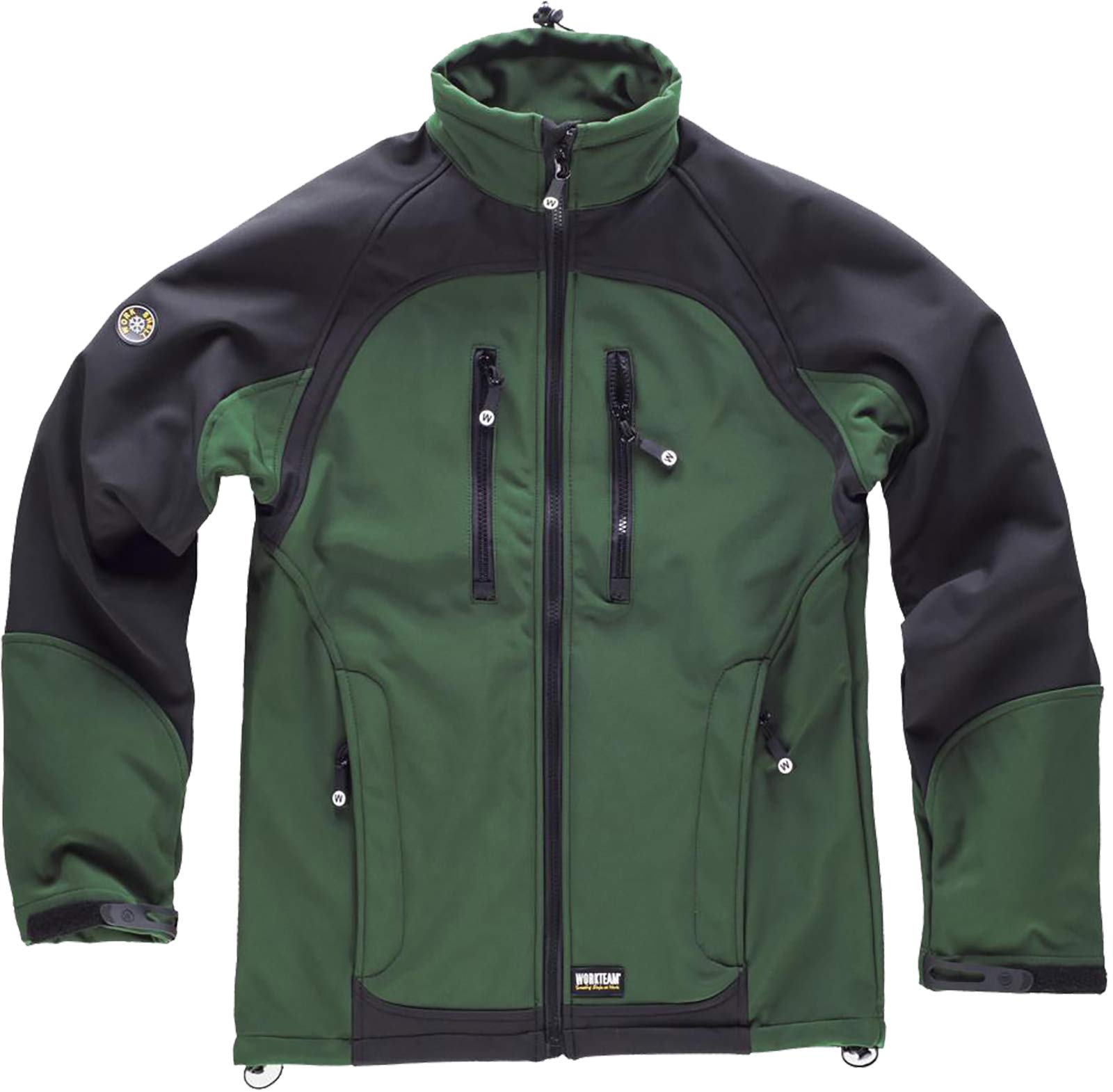 Work Team Chaqueta Softshell combinada con Membrana Interior Transpirable y Aislante e Interior de Alta Capacidad termica. Hombre