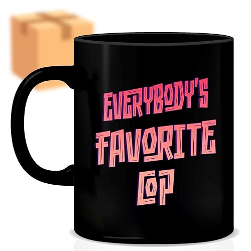 Miniatura 1 de Coffee Mug Funny Cop Appreciation Present for Cop Everybodys Favorite Cop S Gifts for Family Coworker Father Mother on Holidays Year Birthday 496898