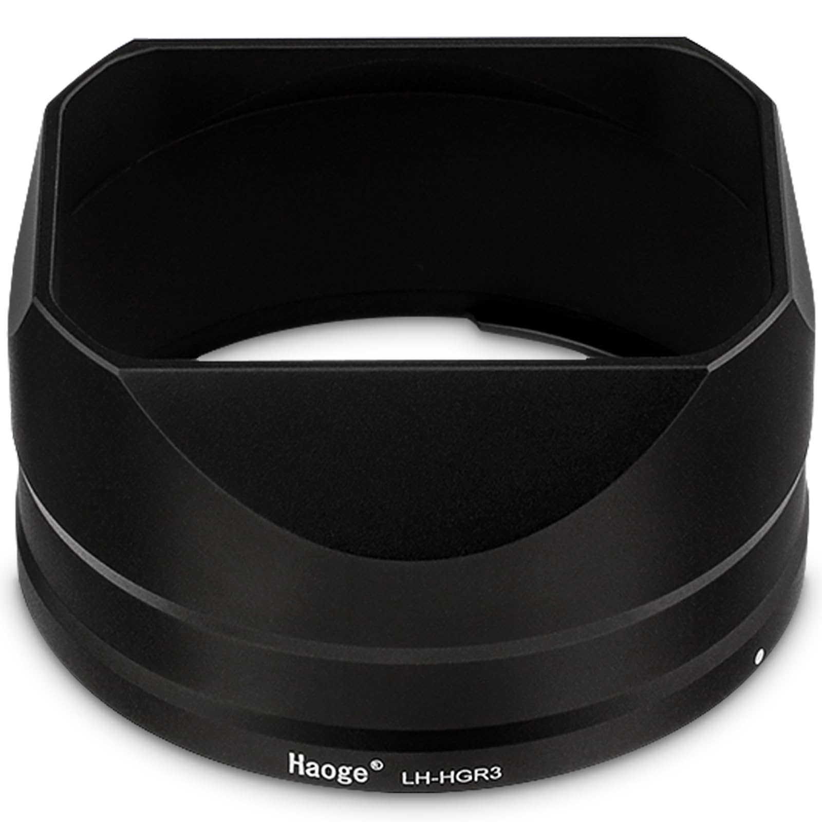 Haoge Pare-soleil carré en métal pour appareil photo RICOH GRIII GR3 HDF Accessoires LH-HGR3