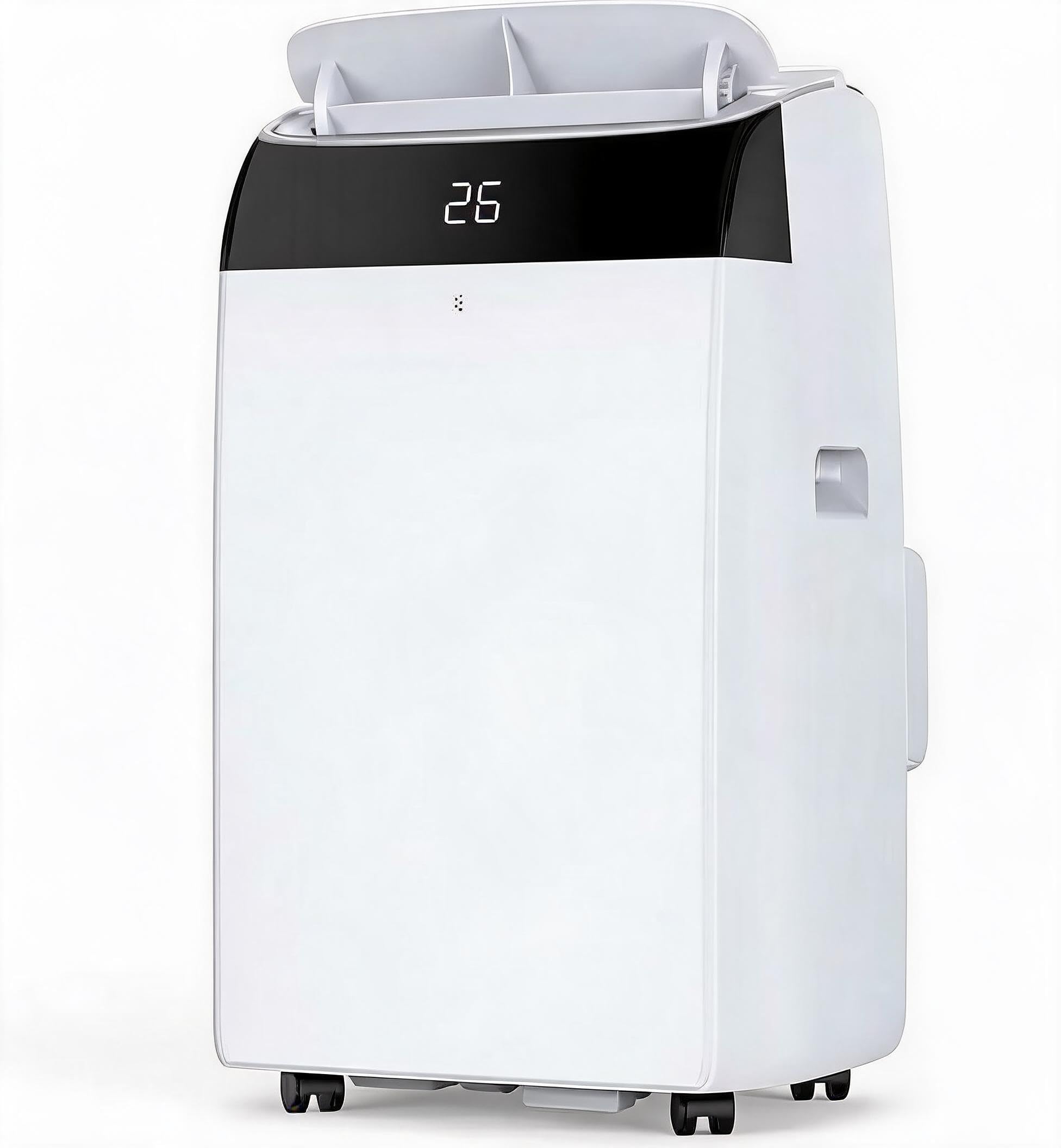Aptliton 10000 BTU Portable Air Conditioner, Mobile AC with Cooling, Dehumidifier & Fan, 24H Timer, Remote, Window Kit, for Bedroom Living Room Office [Energy Class a]