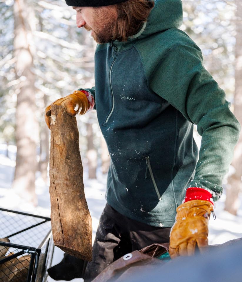 VOORMI Men's High-E Hoodie | Durable Moisture-Wicking and Weather-Protective Thermal Wool Sweatshirt For All Adventures3