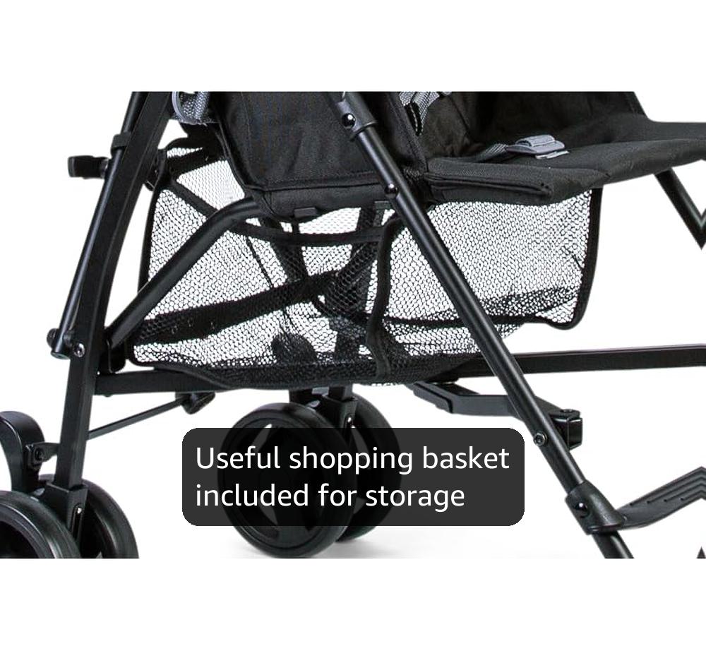 Red Kite Baby Push Me 2U Stroller - Midnight