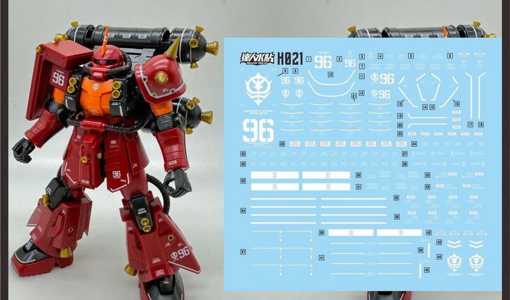 Amazon | ［HG 1：144］サイコザク（THUNDERBOLT） 用水転写式デカール